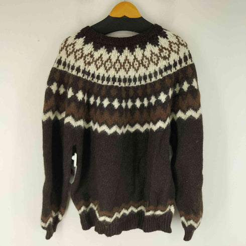 ビームス BEAMS 3ゲージシャギーノルディッククルーネックニット メンズ JPN:L