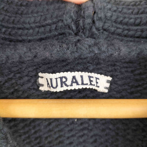 オーラリー AURALEE 17AW スーパーミルドニット ビッグカーディガン メンズ JPN:4