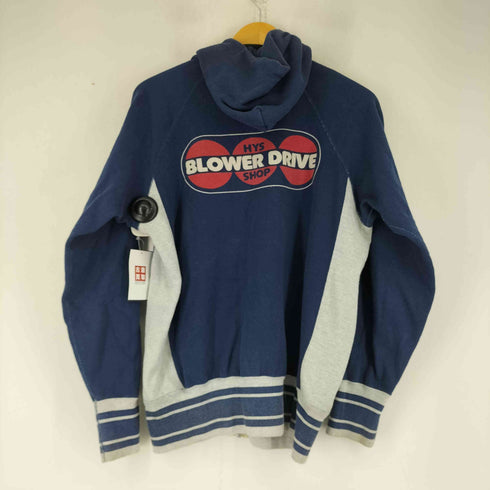 ヒステリックグラマー HYSTERIC GLAMOUR 90S ロゴプリント ジップアップパーカー メンズ JPN:S