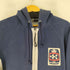 ヒステリックグラマー HYSTERIC GLAMOUR 90S ロゴプリント ジップアップパーカー メンズ JPN:S