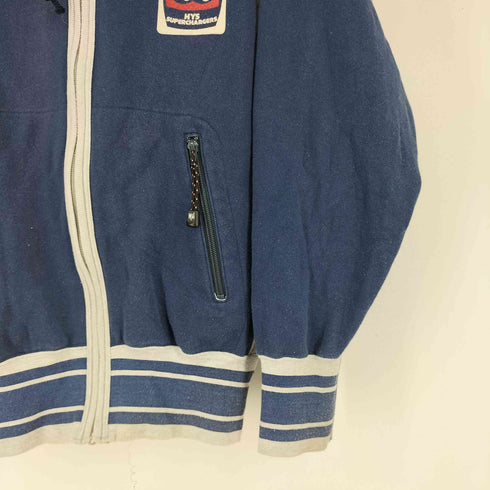 ヒステリックグラマー HYSTERIC GLAMOUR 90S ロゴプリント ジップアップパーカー メンズ JPN:S