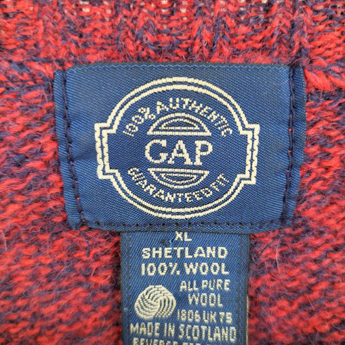 ギャップ Gap 80S ウール メランジ ニット メンズ XL