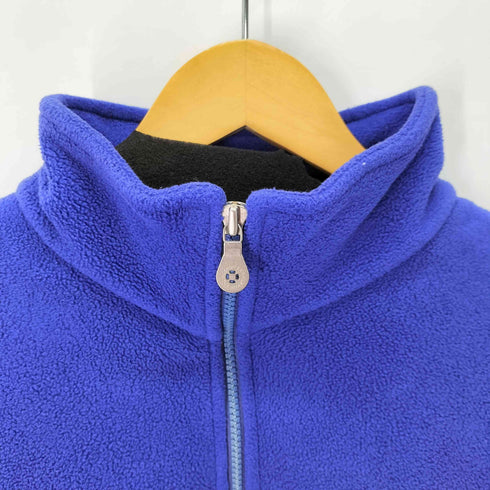 ランズエンド LANDS END USA製 ハーフジップ フリース 裾ドローコード メンズ import:M