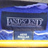 ランズエンド LANDS END USA製 ハーフジップ フリース 裾ドローコード メンズ import:M