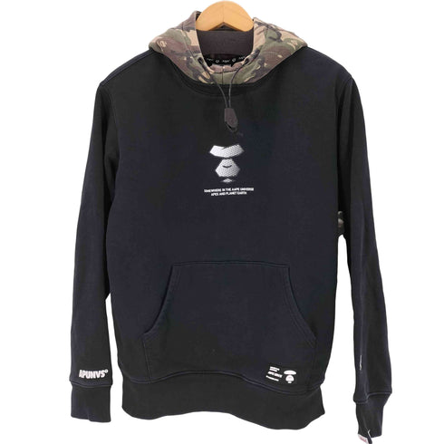エーエイプバイアベイシングエイプ AAPE BY A BATHING APE Moonface camo hoodie メンズ JPN:XL
