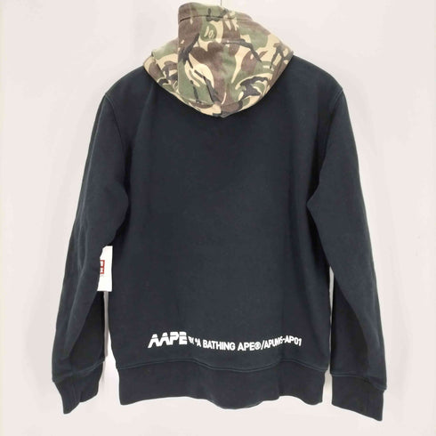 エーエイプバイアベイシングエイプ AAPE BY A BATHING APE Moonface camo hoodie メンズ JPN:XL