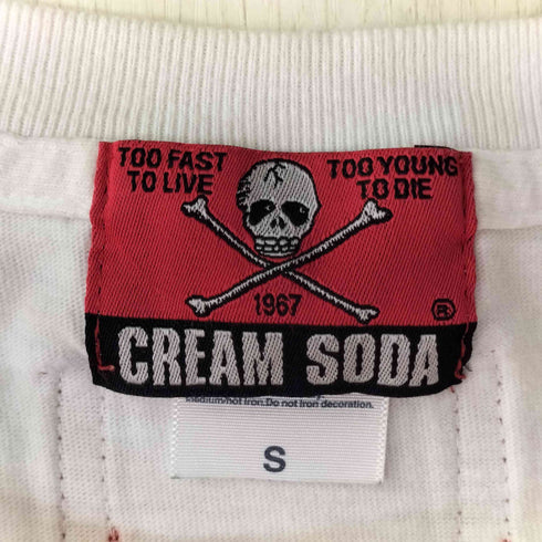 クリームソーダ CREAM SODA TEMMYE 半袖tシャツ メンズ JPN:S