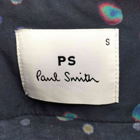 ピーエスポールスミス PS Paul Smith ドット シェルボタン レギュラーカラー L/S シャツ メンズ import:S