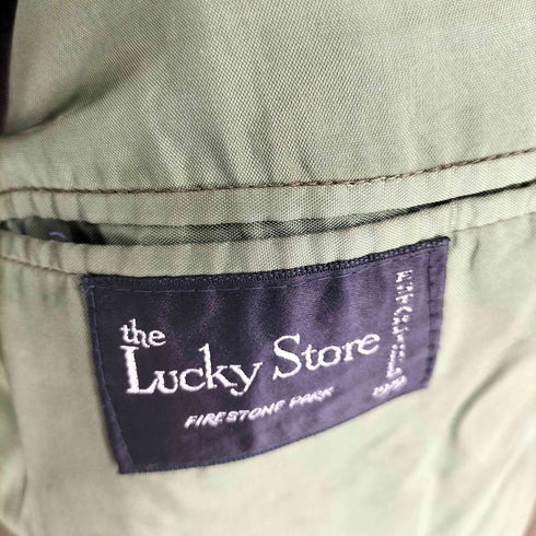 CRICKETEER LheLucky Store 段帰りCRICKETEER LheLucky Store 段返り 3B ロケット TALONジップ ビンテージスーツ メンズ