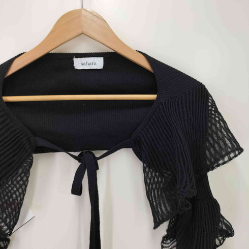 サハラ sahara Tiered Arm Bolero ティアードスリーブ ボレロ レディース FREE