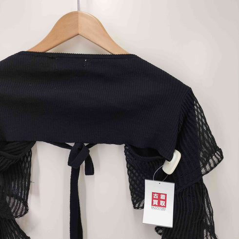 サハラ sahara Tiered Arm Bolero ティアードスリーブ ボレロ レディース FREE