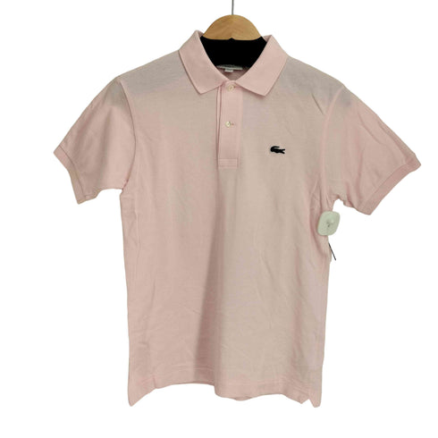 ラコステ LACOSTE 日本製 CLASSIC FIT 鹿の子半袖ポロシャツ メンズ JPN:2