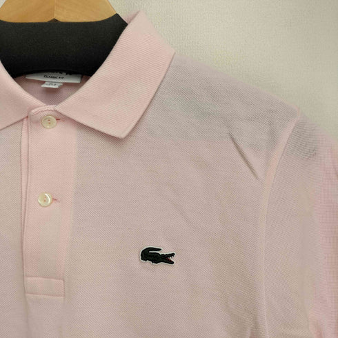 ラコステ LACOSTE 日本製 CLASSIC FIT 鹿の子半袖ポロシャツ メンズ JPN:2