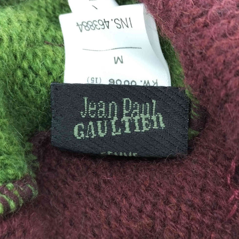 ジャンポールゴルチエフェム Jean Paul GAULTIER FEMME スパンコール 星型 ニットベレー レディース M