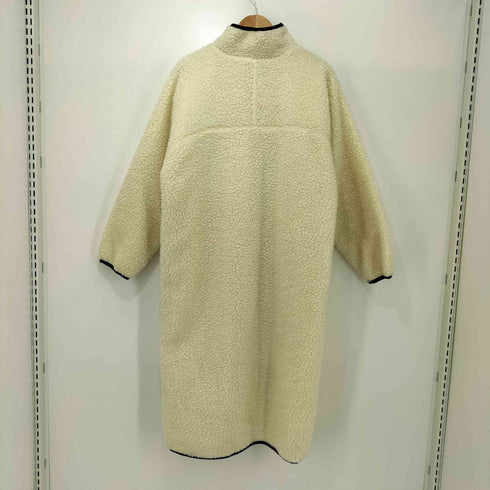 ニコアンド niko and... ボア ロング コート レディース FREE