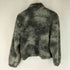 Slacker Tie-dye fleece half hook Black メンズ