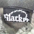 Slacker Tie-dye fleece half hook Black メンズ