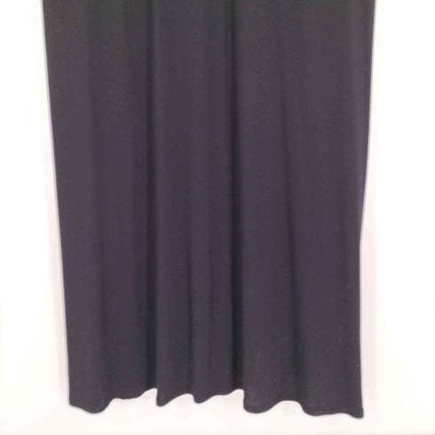 ニジュウサンク 23区 レーヨン混 半袖 シアーロングワンピース レディース JPN:38