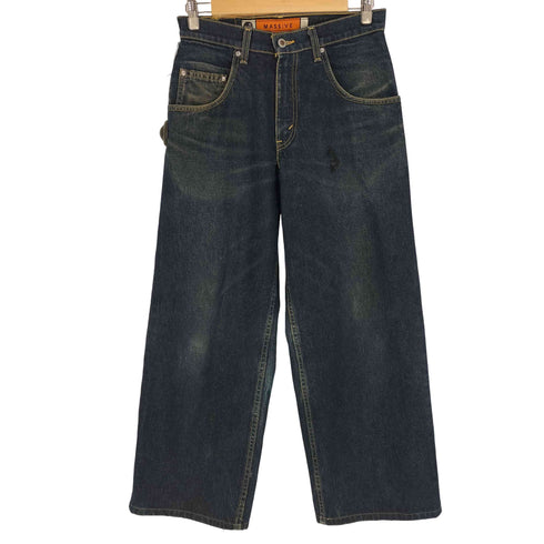 リーバイス Levis 90S 96年製 USA製 MASSIVE バギーワイドデニム 濃紺 メンズ 28/32