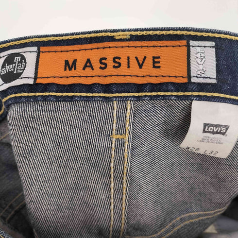 リーバイス Levis 90S 96年製 USA製 MASSIVE バギーワイドデニム 濃紺 メンズ 28/32