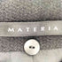 マテリア MATERIA アンゴラ混 比翼 コート レディース 38