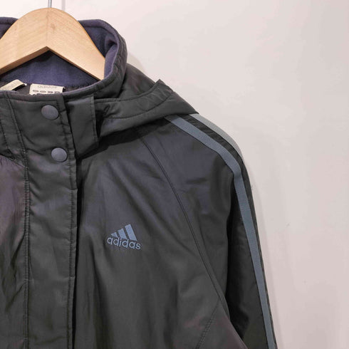 アディダス adidas 00s パフォーマンスロゴ 山型 スリーストライプ ラグラン ベンチコート レディース OT