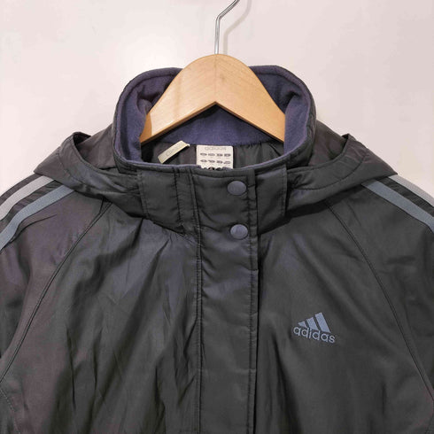アディダス adidas 00s パフォーマンスロゴ 山型 スリーストライプ ラグラン ベンチコート レディース OT