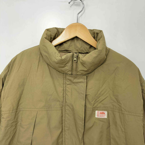 クラシカルエルフ CLASSICAL ELF JaVa ジャバコラボ シャカシャカ素材 スタンドネックミリタリーコート レディース JPN:L