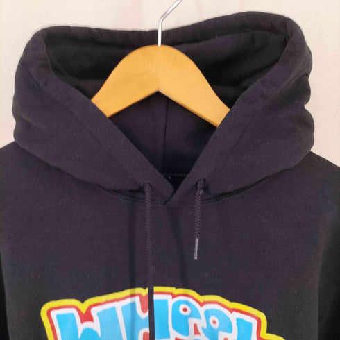 Wheel Noise ロゴプリントパーカー street メンズ L