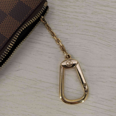ルイヴィトン LOUIS VUITTON ダミエ カードキーケース ポシェット・クレ メンズ