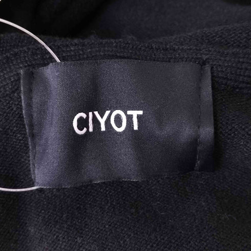 CIYOT スウェットライクビッグフードニットパーカー メンズ JPN:M