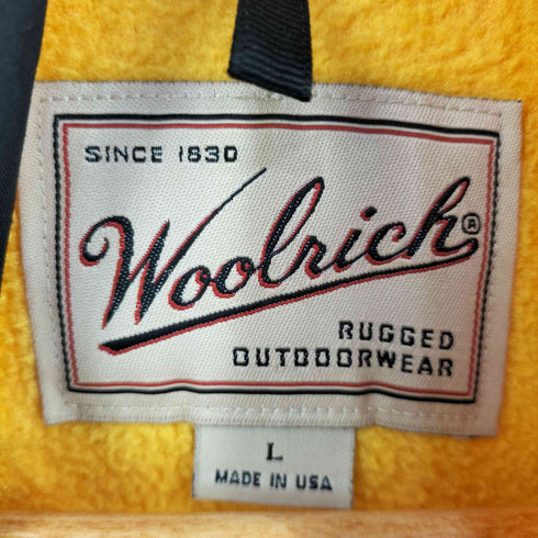 ウールリッチ WOOLRICH 90S USA製 スナップT フリースジャケット メンズ L