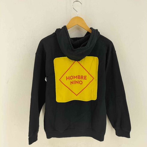 オンブレニーニョ HOMBRE Nino バックビックロゴワッペン ジップアップパーカー メンズ M