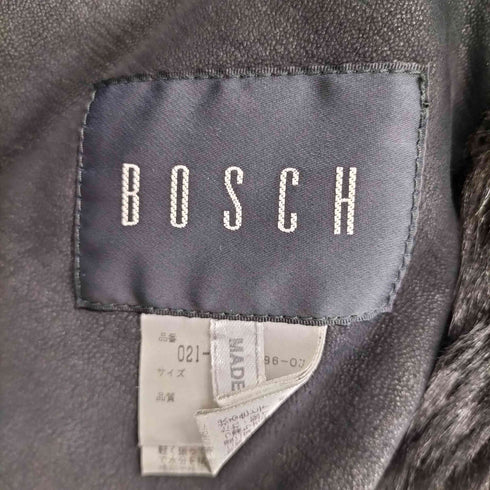 ボッシュ BOSCH ファー ムートン ジャケット レディース import:M