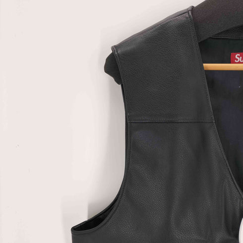 シュプリーム Supreme 24SS Toy Machine Faux Leather Vest メンズ JPN:M