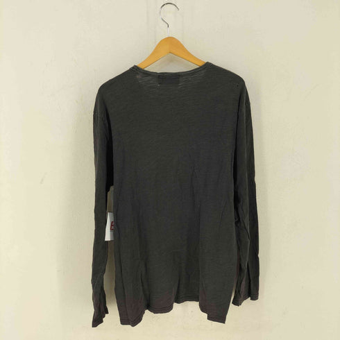 ダブルアールエルラルフローレン RRL RALPH LAUREN 長袖コットンポケットTシャツ メンズ L