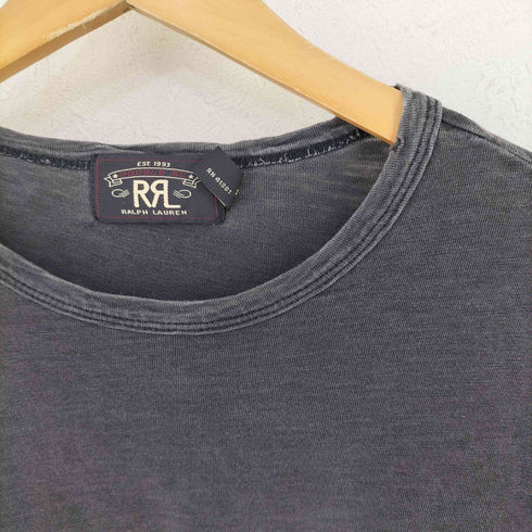 ダブルアールエルラルフローレン RRL RALPH LAUREN 長袖コットンポケットTシャツ メンズ L
