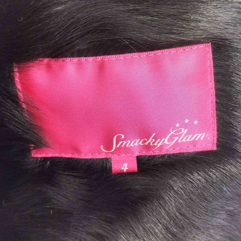 SmackyGlam 裏ファー ラムレザー ジャケット レディース JPN:4