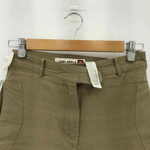 ザラ ZARA SRPLS ジッパーフライ ワーク カーゴパンツ レディース XS