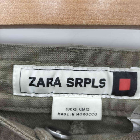 ザラ ZARA SRPLS ジッパーフライ ワーク カーゴパンツ レディース XS