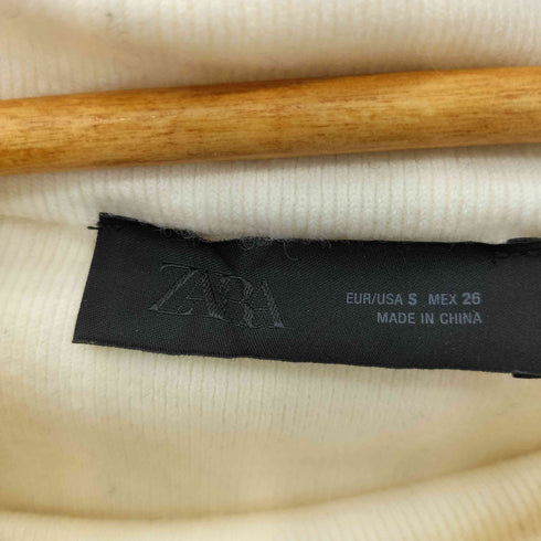 ザラ ZARA オフショルダーニットセーター レディース S