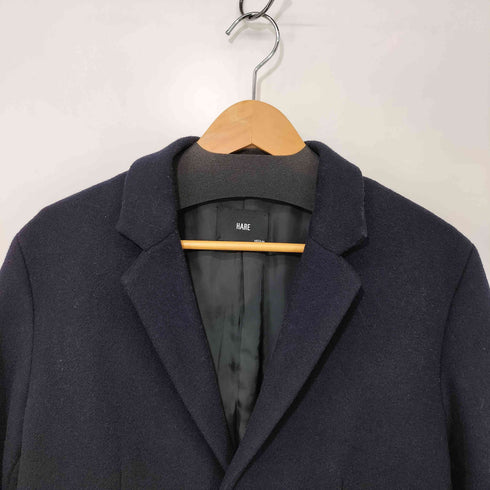 ハレ HARE キャシープハイランド ウール チェスターコート メンズ JPN:M