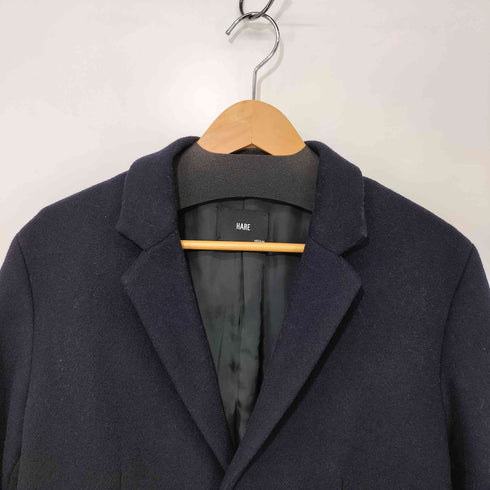 ハレ HARE キャシープハイランド ウール チェスターコート メンズ JPN:M