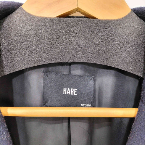 ハレ HARE キャシープハイランド ウール チェスターコート メンズ JPN:M