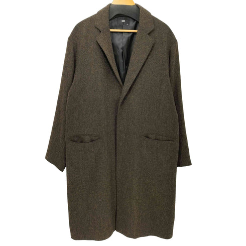 ハレ HARE 尾州 ウール ツイード チェスターコート メンズ JPN:L