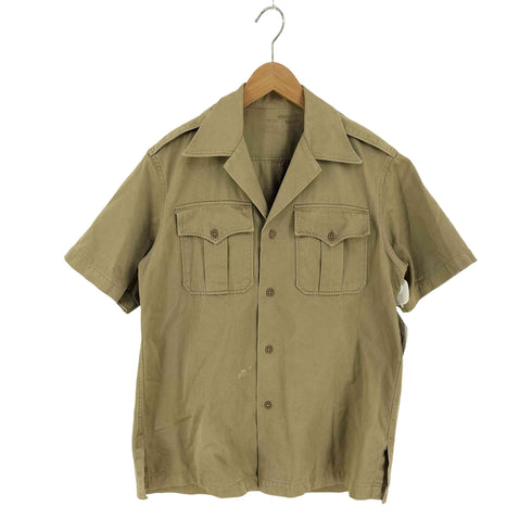 ユーエスアーミー U.S. ARMY 50S ミリタリー チノ シャツ メンズ import:M