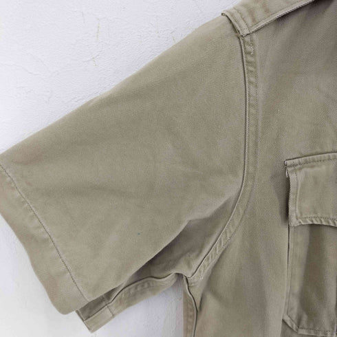 ユーエスアーミー U.S. ARMY 50S ミリタリー チノ シャツ メンズ import:M