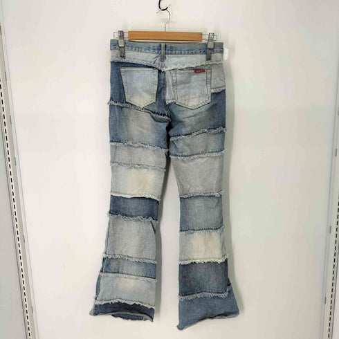 zana⭐︎di パッチワーク ブーツカットデニム レディース JPN:S