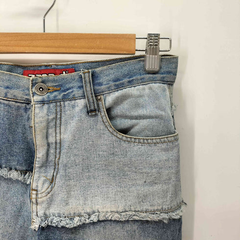 zana⭐︎di パッチワーク ブーツカットデニム レディース JPN:S