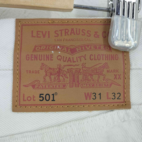 リーバイス Levis PREMIUM 501 ボタンフライ ストレートデニムパンツ メンズ W31 1l32